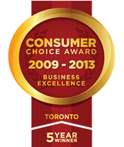 Consumer Choice Award 2009-2013 Logo