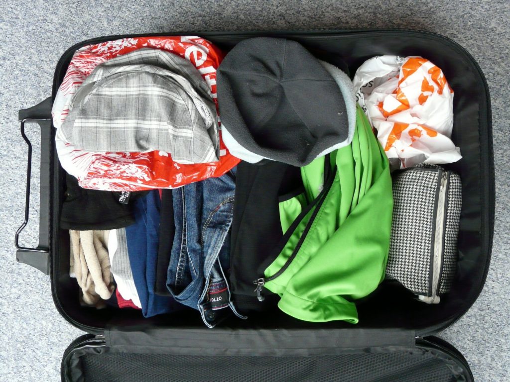 travel packing list