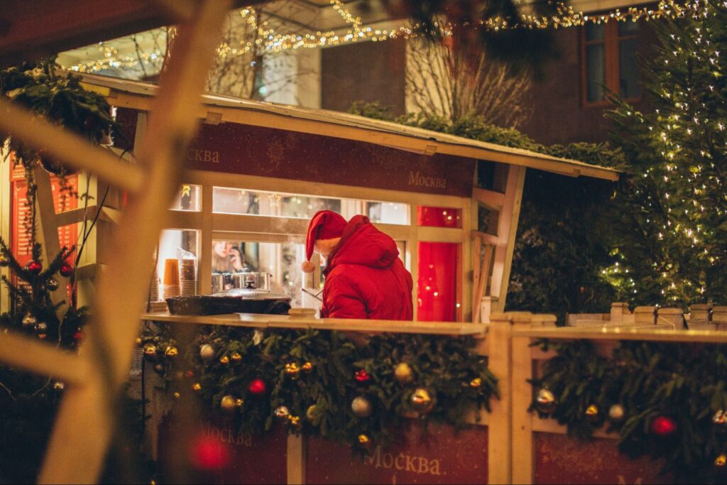 Shop at a Holiday Market