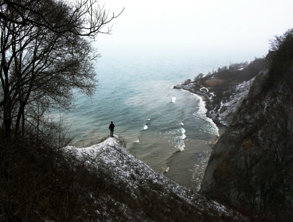 A quiet moment at the Scarborough Bluffs.
