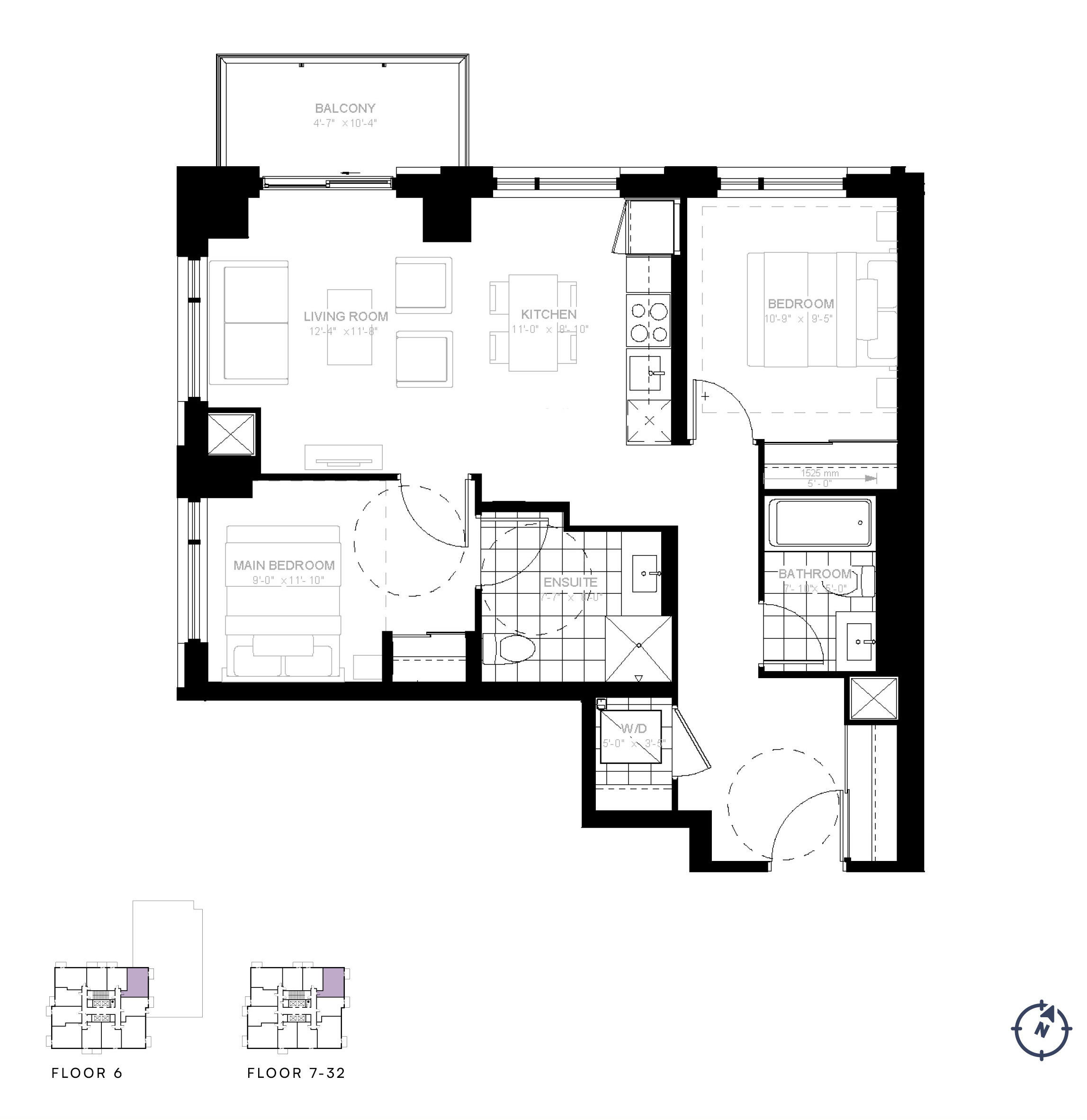 2BD Floor